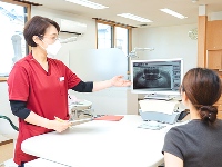 お口の状態の検査イメージ画像